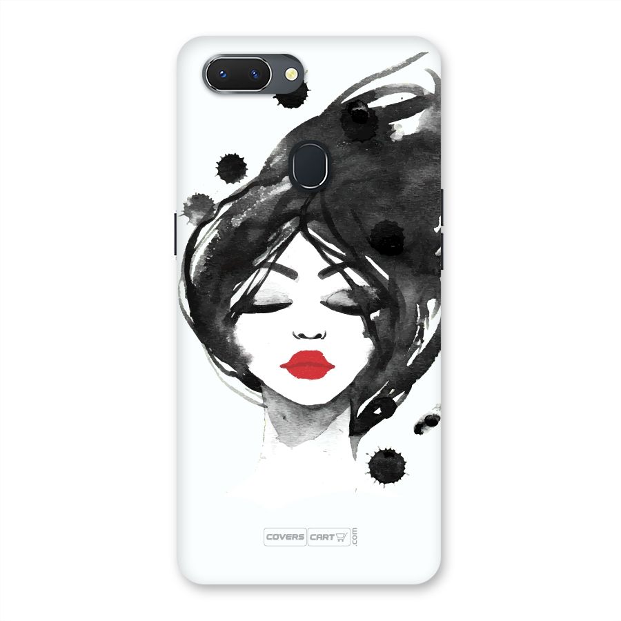 Sassy Girl Back Case for Oppo Realme 2