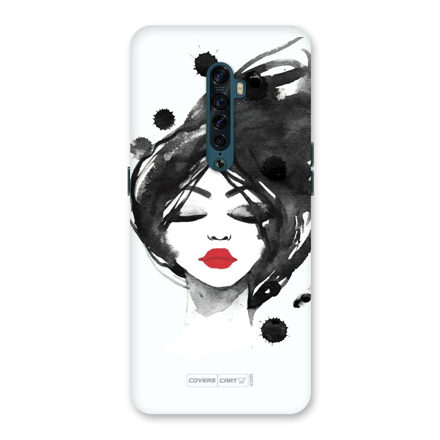 Sassy Girl Back Case for Oppo Reno2