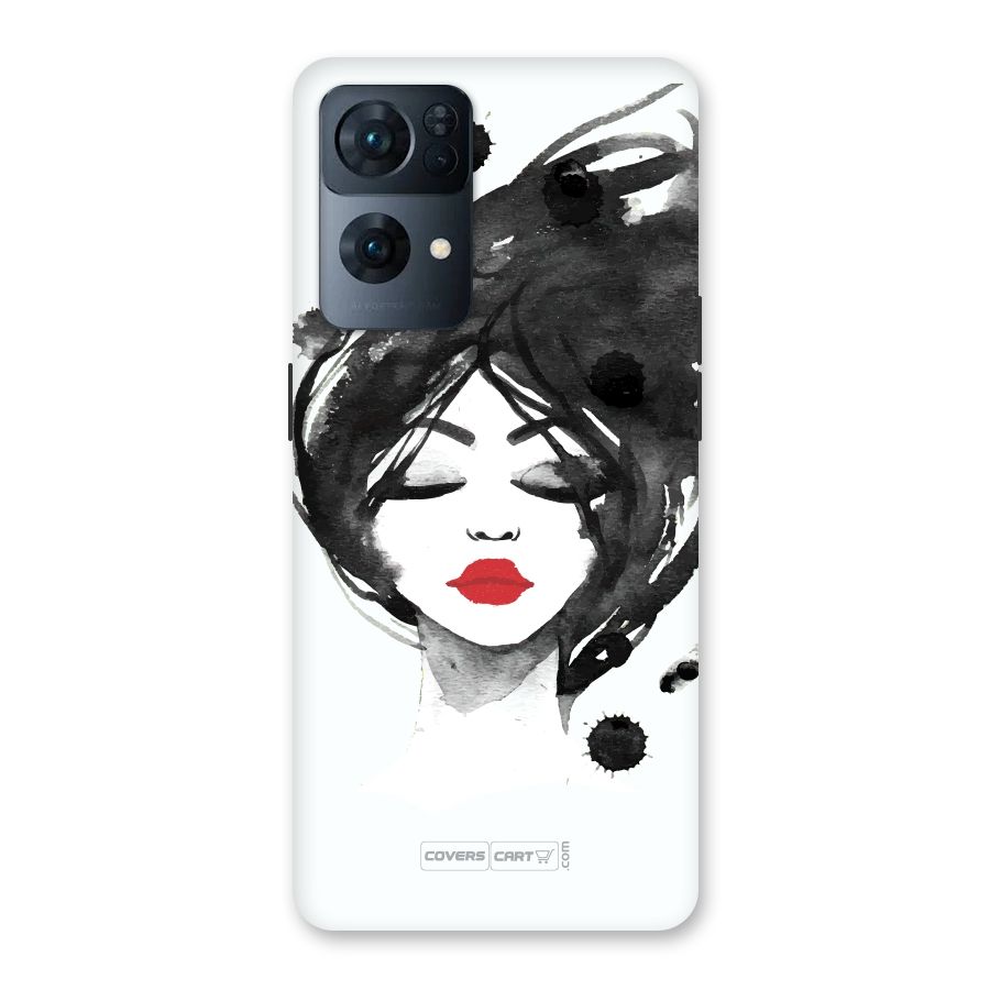 Sassy Girl Back Case for Oppo Reno7 Pro 5G