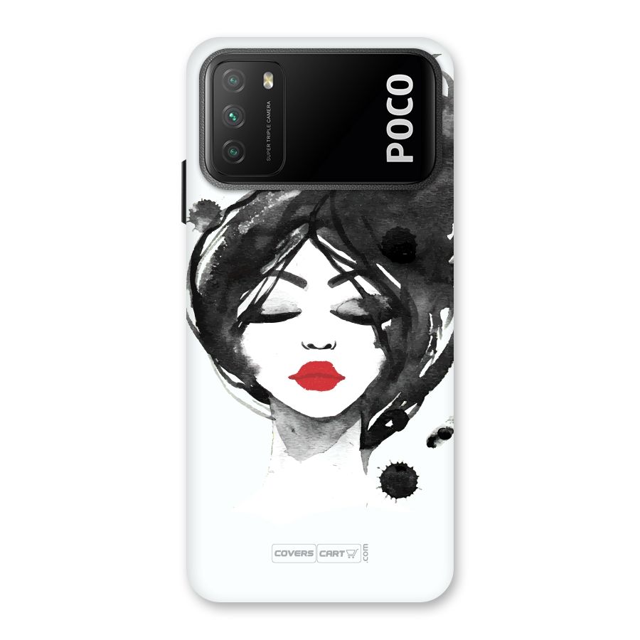 Sassy Girl Back Case for Poco M3