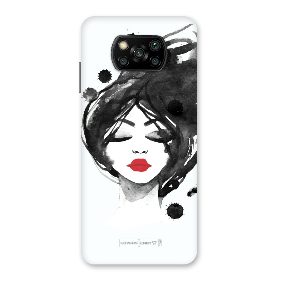Sassy Girl Back Case for Poco X3