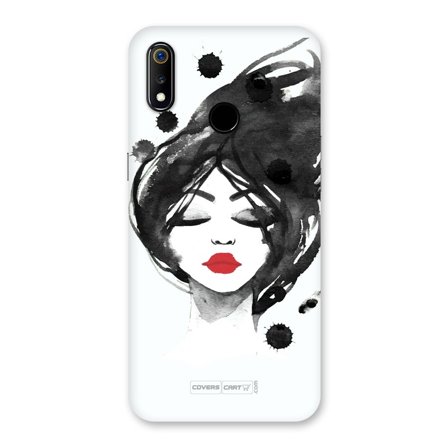 Sassy Girl Back Case for Realme 3