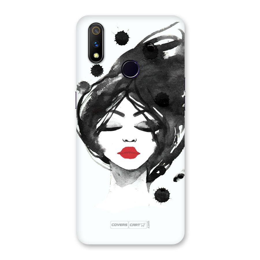 Sassy Girl Back Case for Realme 3 Pro