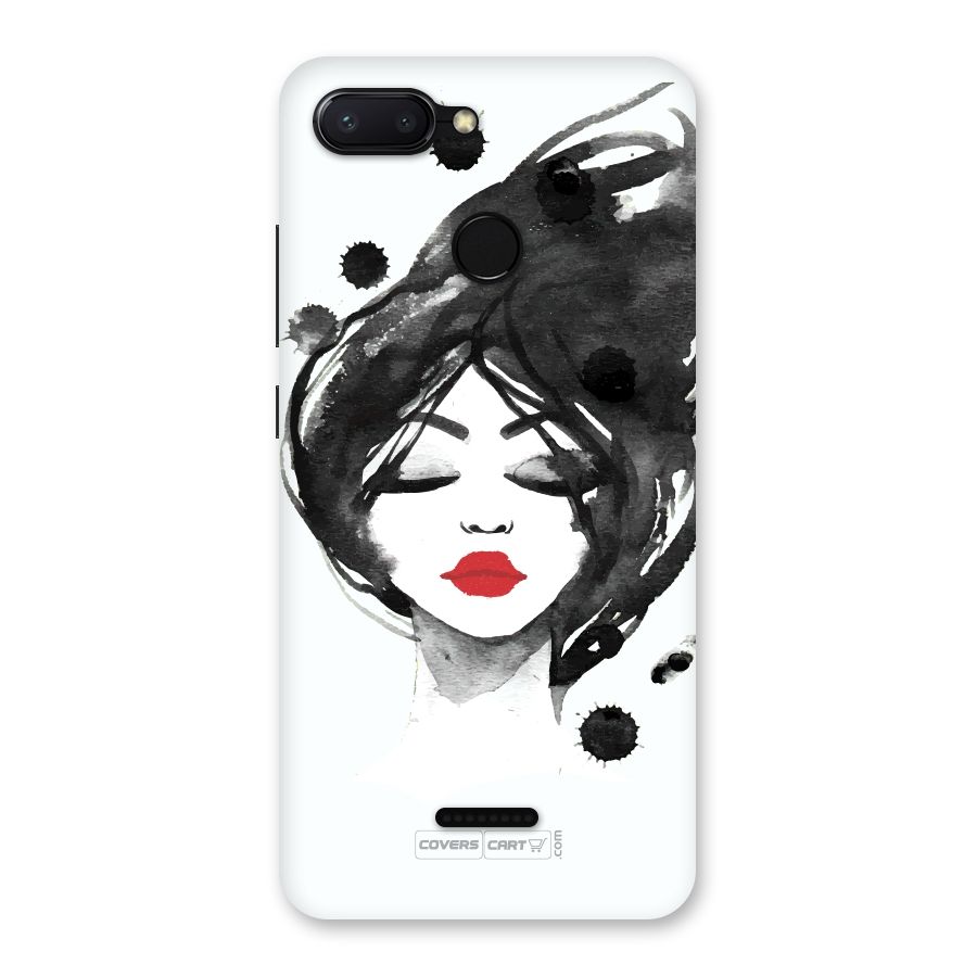 Sassy Girl Back Case for Redmi 6
