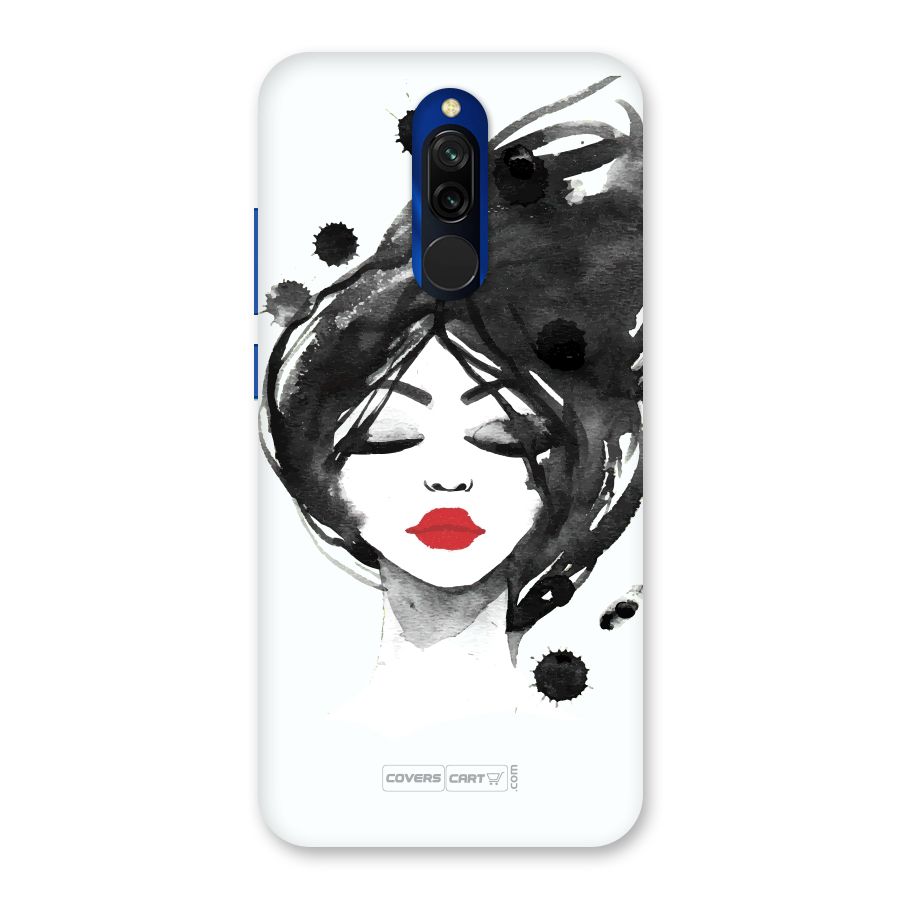 Sassy Girl Back Case for Redmi 8