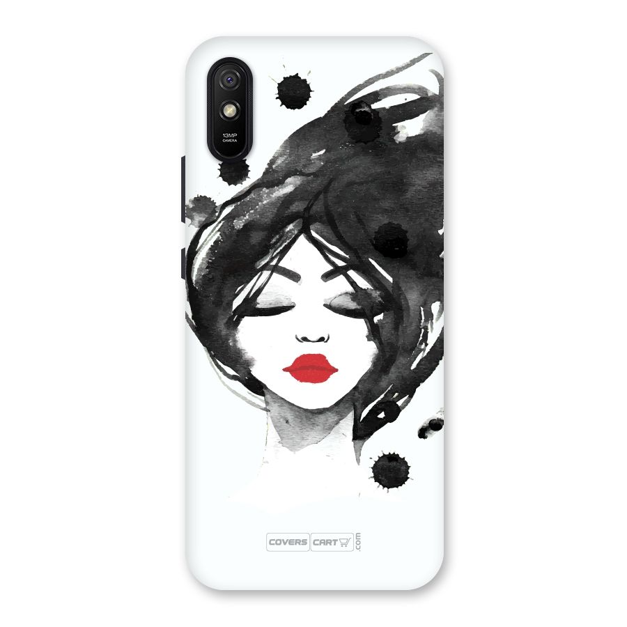 Sassy Girl Back Case for Redmi 9A