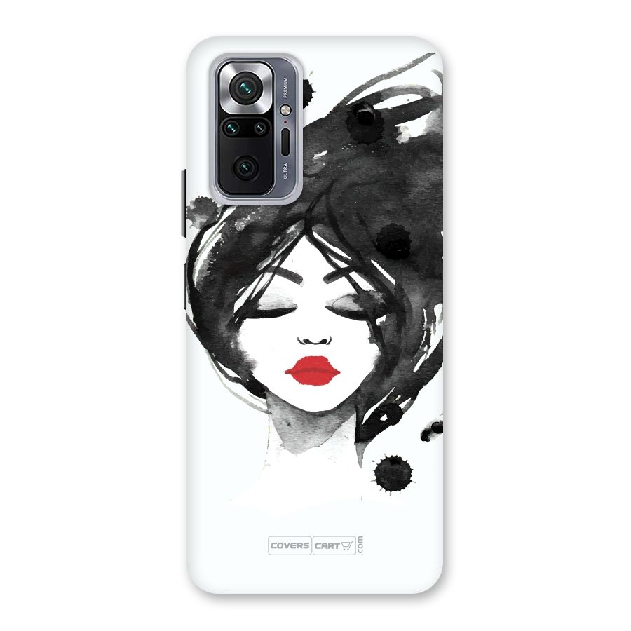 Sassy Girl Back Case for Redmi Note 10 Pro
