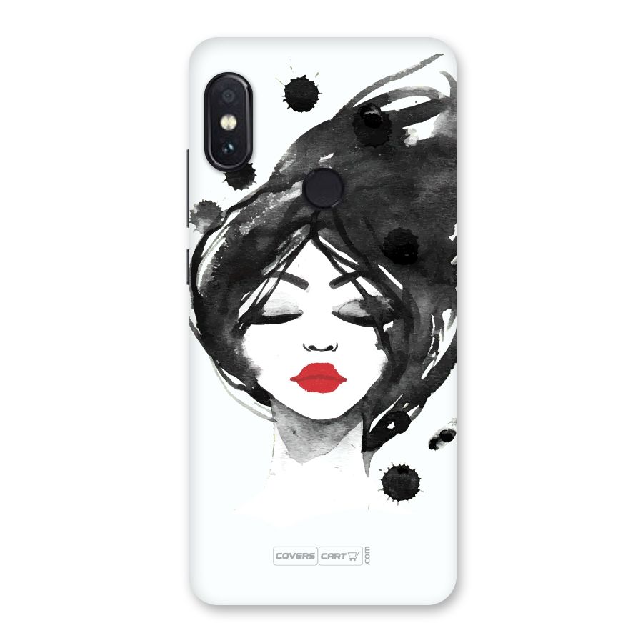 Sassy Girl Back Case for Redmi Note 5 Pro