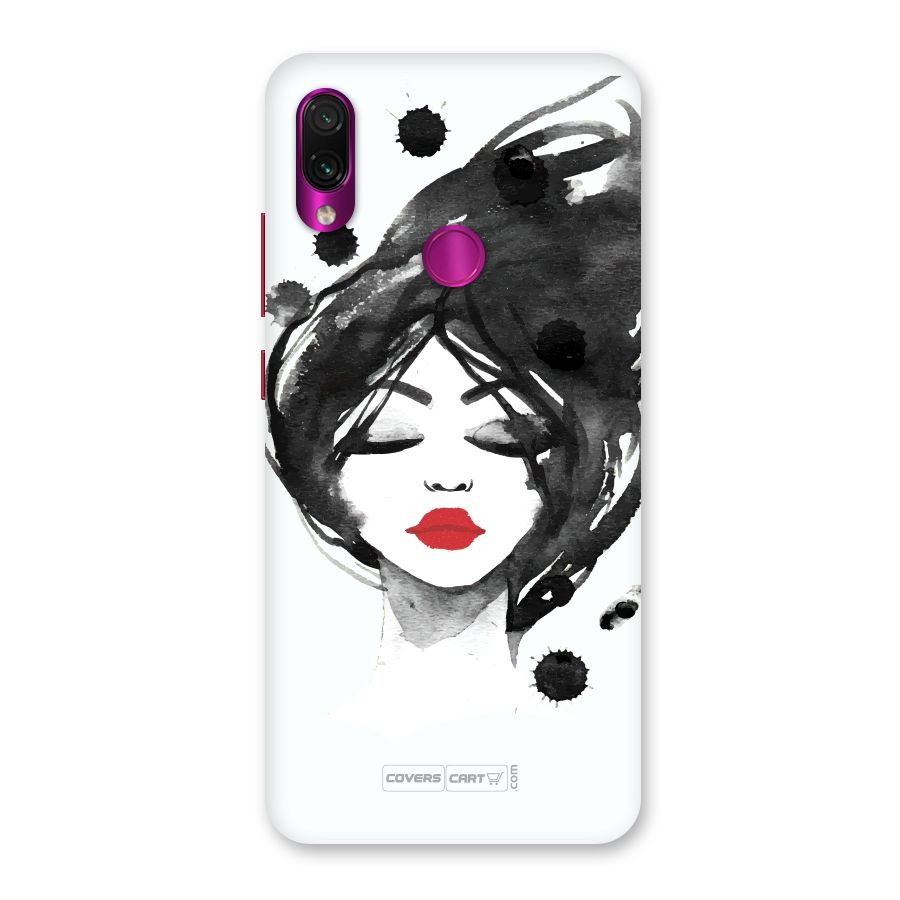 Sassy Girl Back Case for Redmi Note 7 Pro