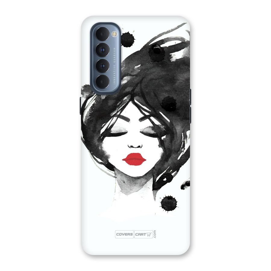 Sassy Girl Back Case for Reno4 Pro