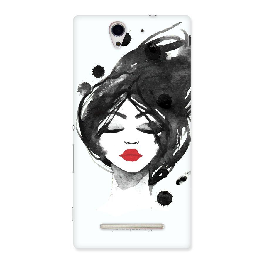 Sassy Girl Back Case for Sony Xperia C3
