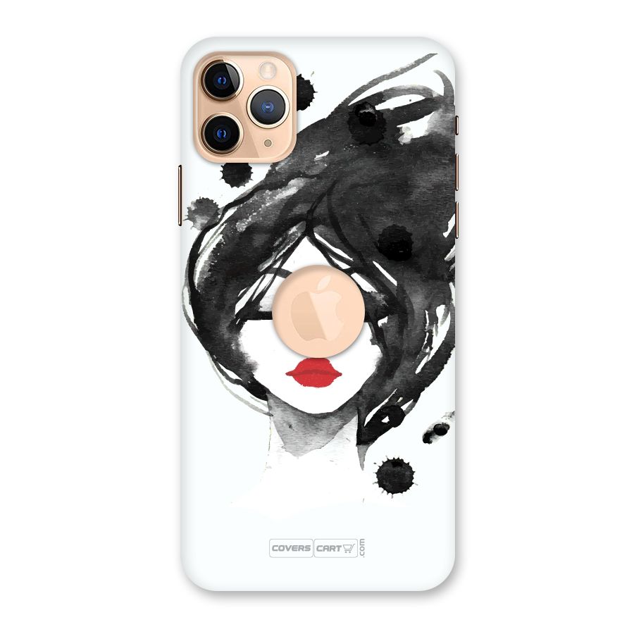 Sassy Girl Back Case for iPhone 11 Pro Max Logo Cut