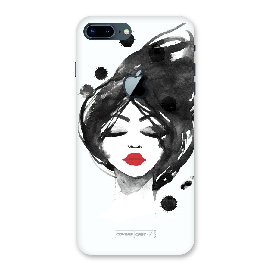 Sassy Girl Back Case for iPhone 7 Plus Apple Cut
