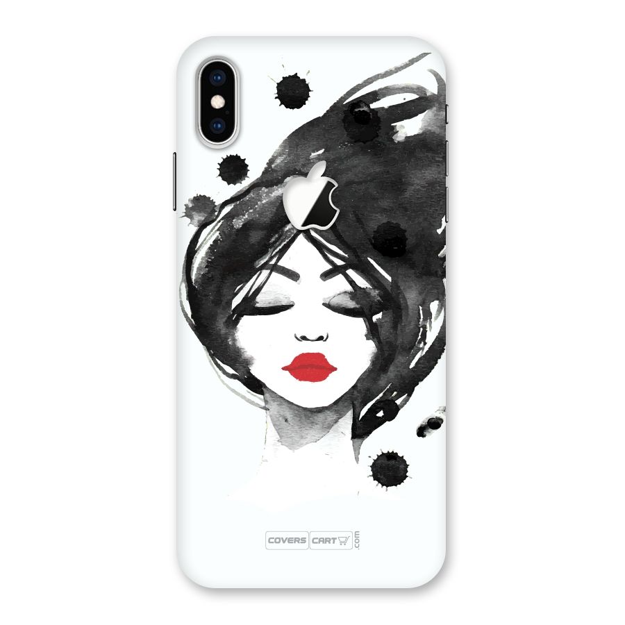 Sassy Girl Back Case for iPhone XS Max Apple Cut