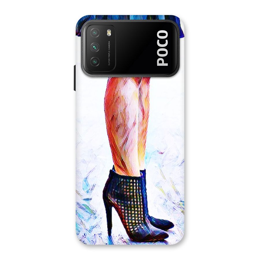 Sassy Heels Back Case for Poco M3