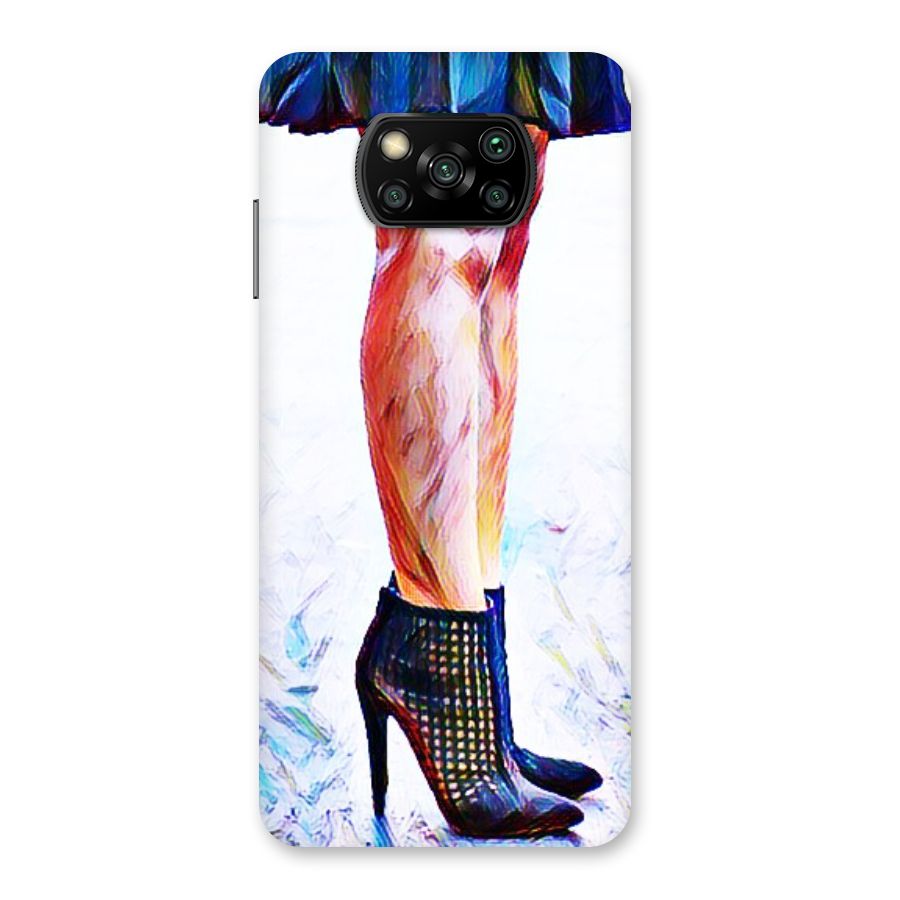 Sassy Heels Back Case for Poco X3