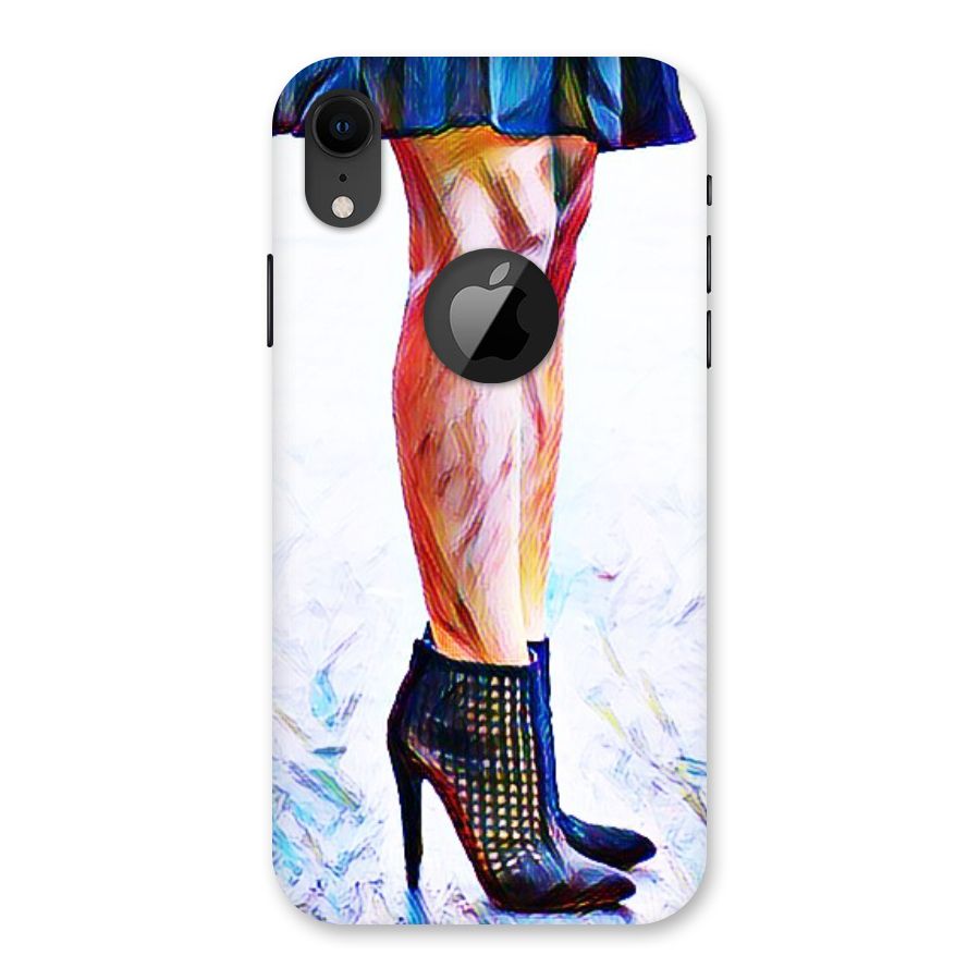 Sassy Heels Back Case for iPhone XR Logo Cut