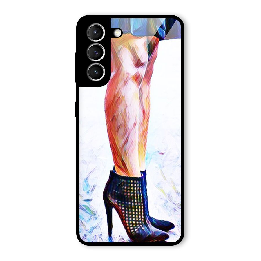 Sassy Heels Glass Back Case for Galaxy S21 5G
