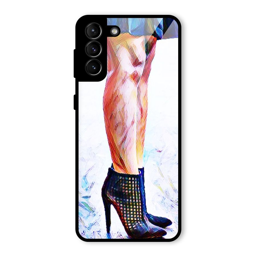 Sassy Heels Glass Back Case for Galaxy S21 Plus