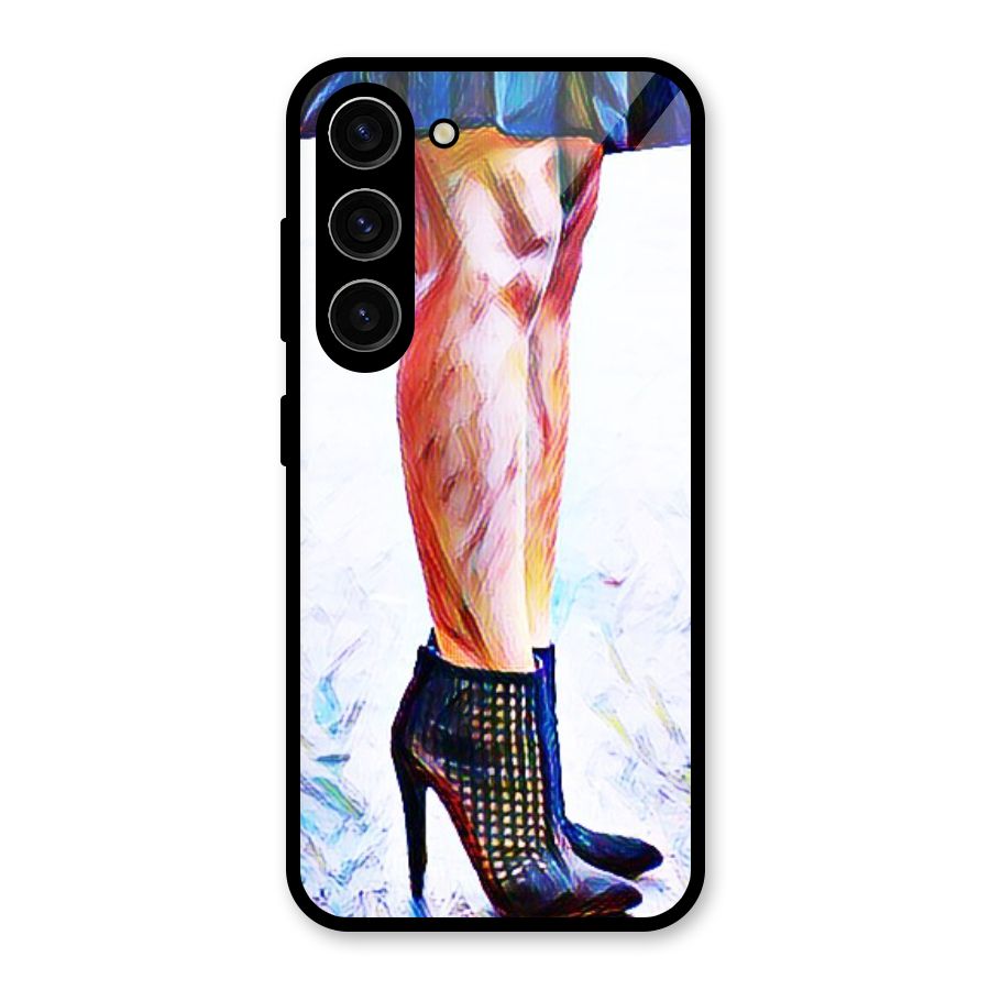 Sassy Heels Glass Back Case for Galaxy S23