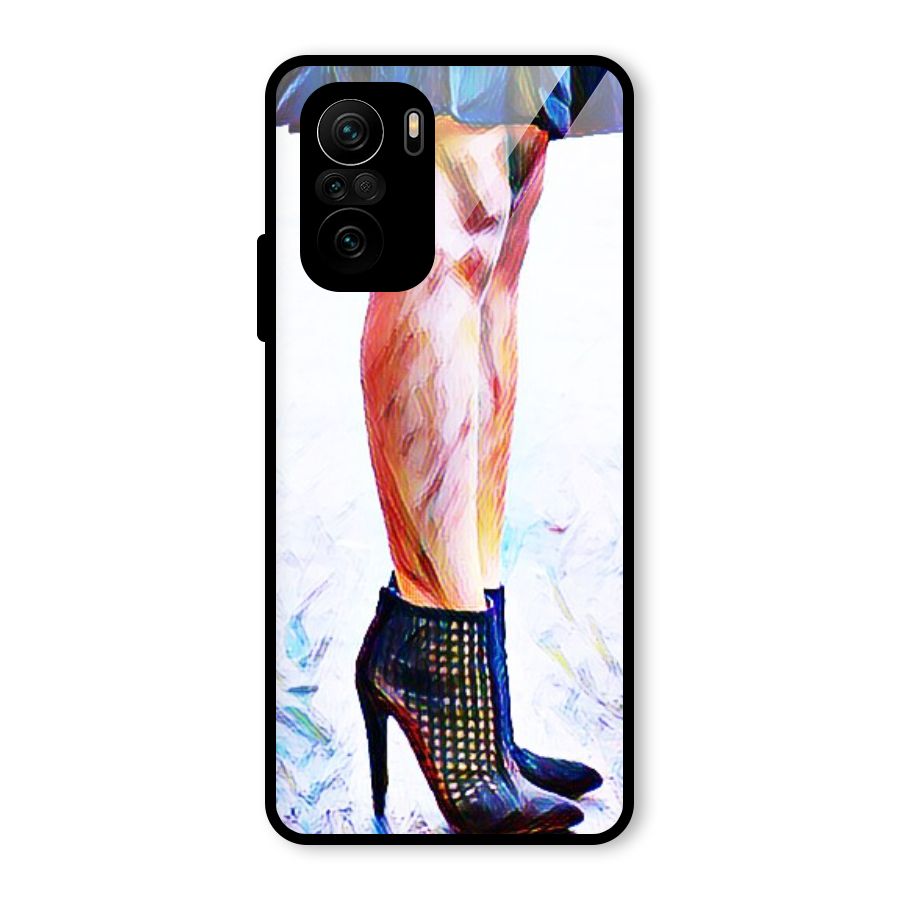 Sassy Heels Glass Back Case for Mi 11X Pro