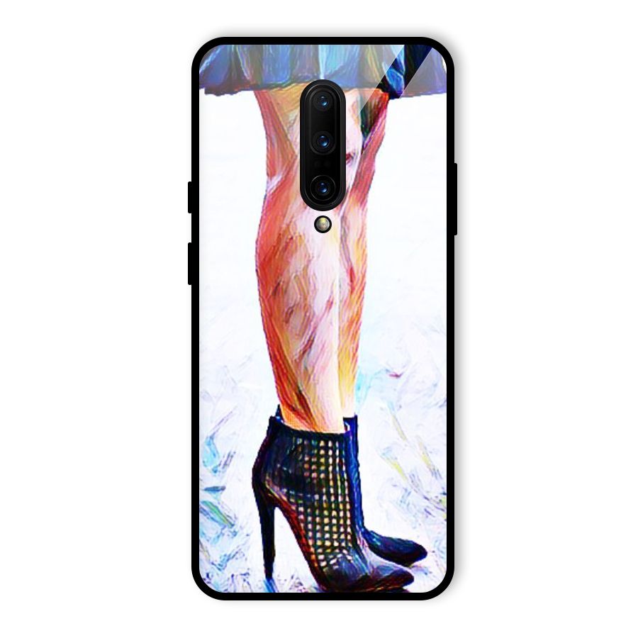Sassy Heels Glass Back Case for OnePlus 7 Pro