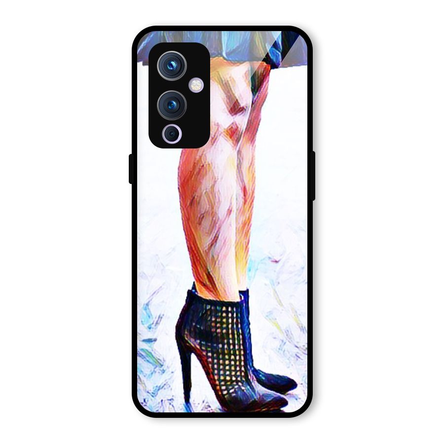 Sassy Heels Glass Back Case for OnePlus 9