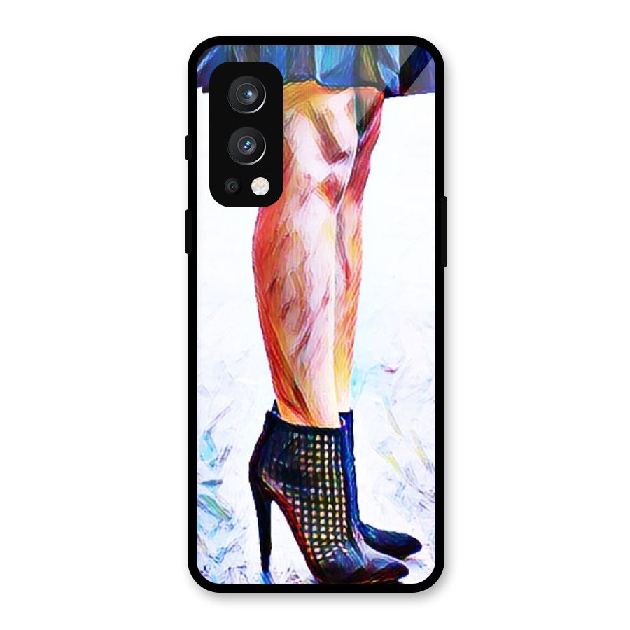 Sassy Heels Glass Back Case for OnePlus Nord 2 5G