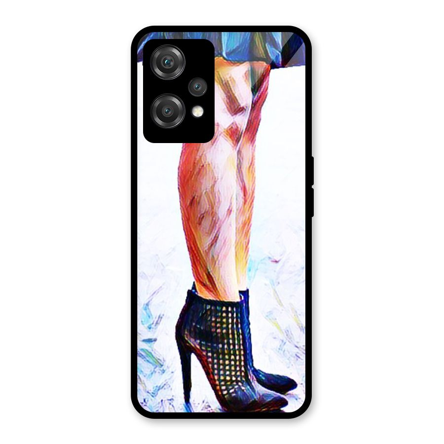 Sassy Heels Glass Back Case for OnePlus Nord CE 2 Lite 5G
