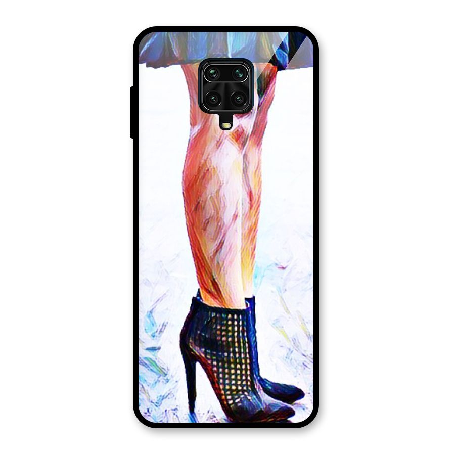Sassy Heels Glass Back Case for Poco M2 Pro