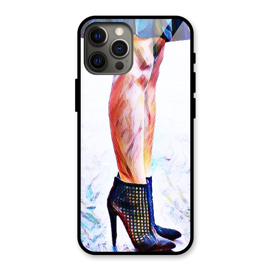 Sassy Heels Glass Back Case for iPhone 12 Pro Max