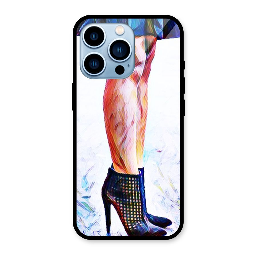 Sassy Heels Glass Back Case for iPhone 13 Pro