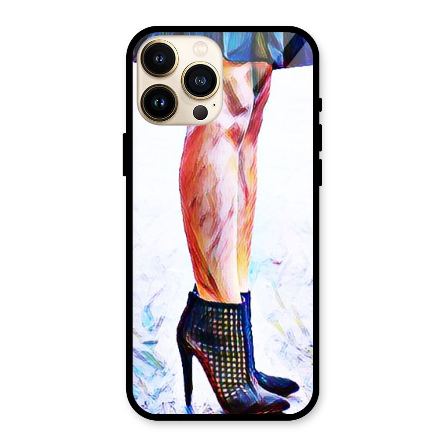 Sassy Heels Glass Back Case for iPhone 13 Pro Max