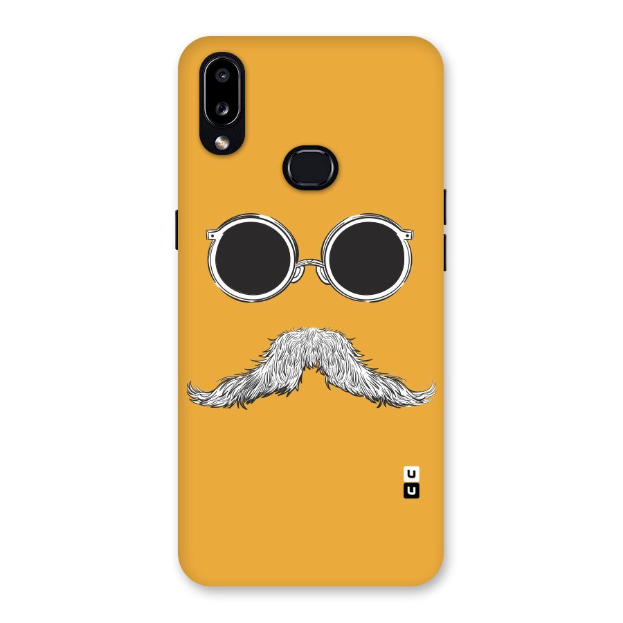 Sassy Mustache Back Case for Galaxy A10s
