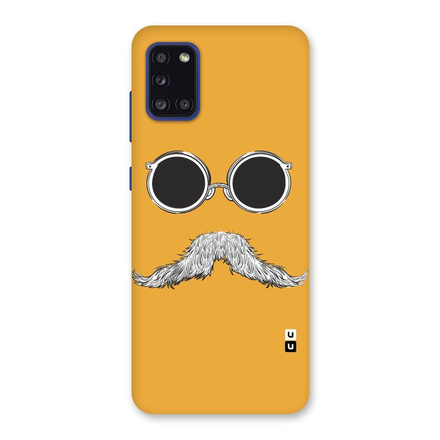 Sassy Mustache Back Case for Galaxy A31