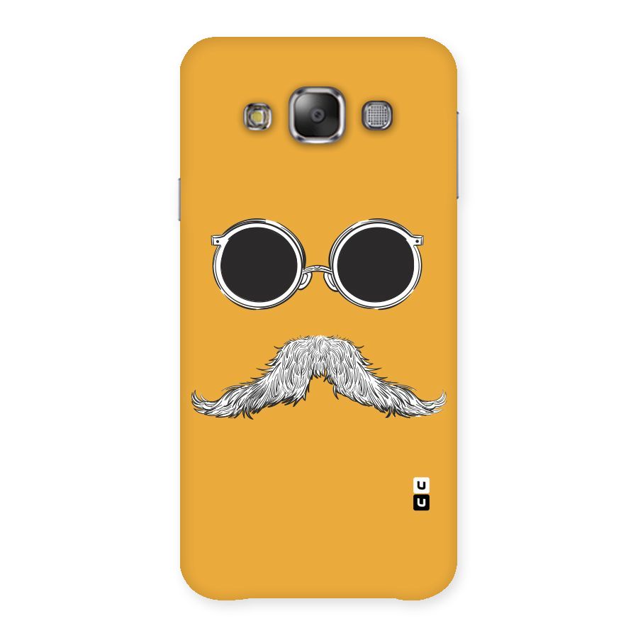 Sassy Mustache Back Case for Galaxy E7
