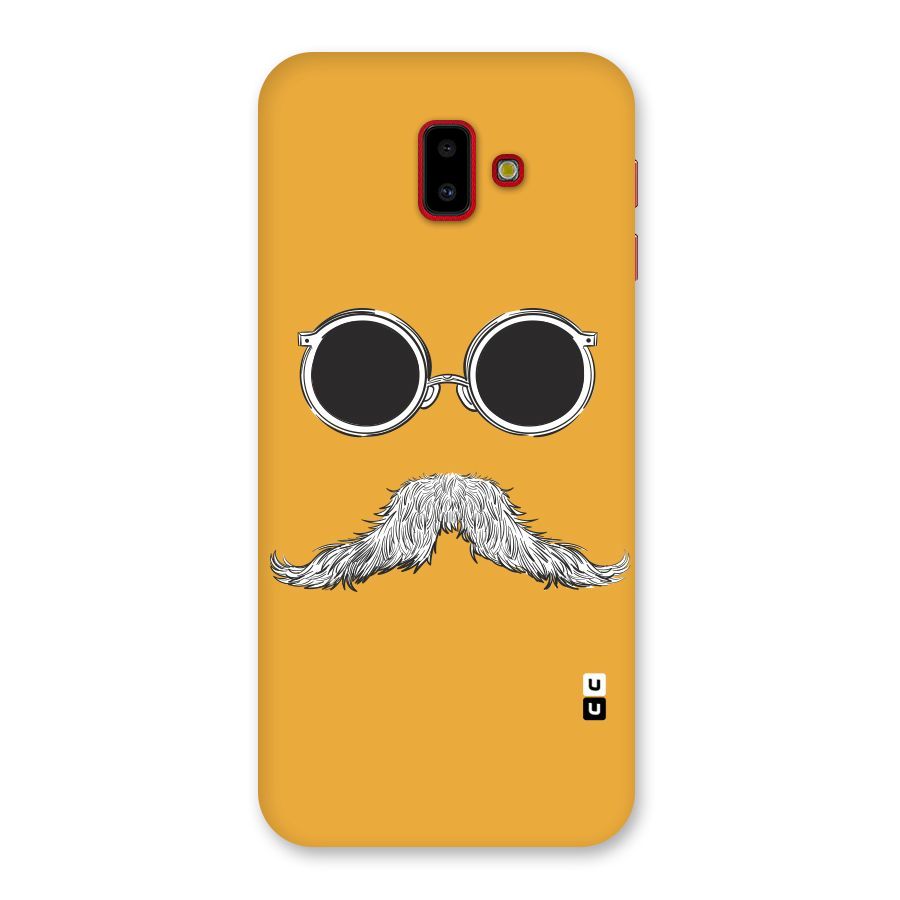 Sassy Mustache Back Case for Galaxy J6 Plus