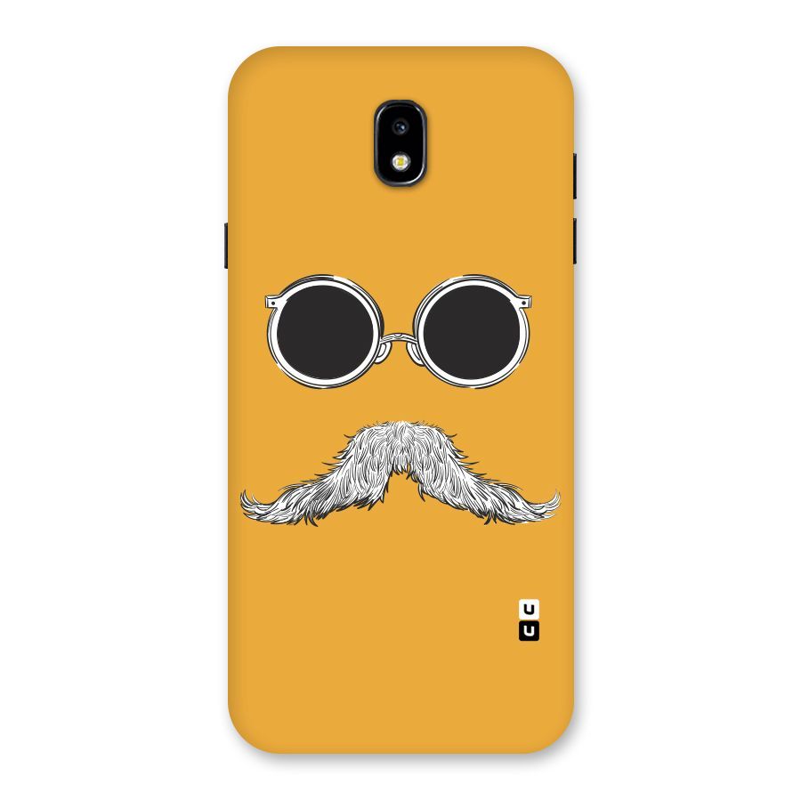 Sassy Mustache Back Case for Galaxy J7 Pro