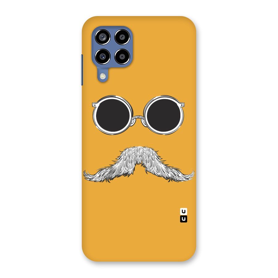 Sassy Mustache Back Case for Galaxy M53 5G
