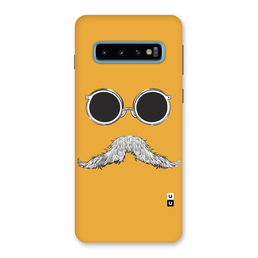 Sassy Mustache Back Case for Galaxy S10
