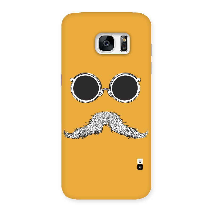 Sassy Mustache Back Case for Galaxy S7 Edge