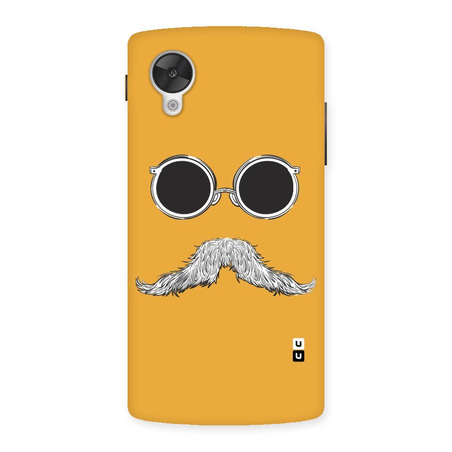 Sassy Mustache Back Case for Google Nexsus 5