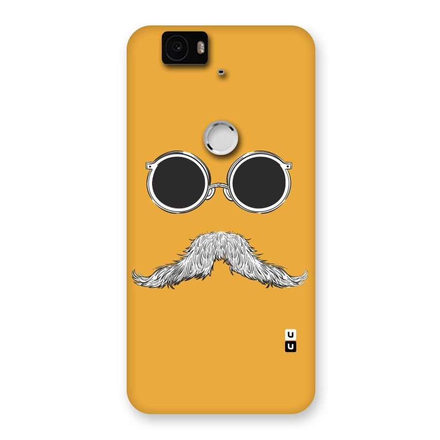 Sassy Mustache Back Case for Google Nexus-6P