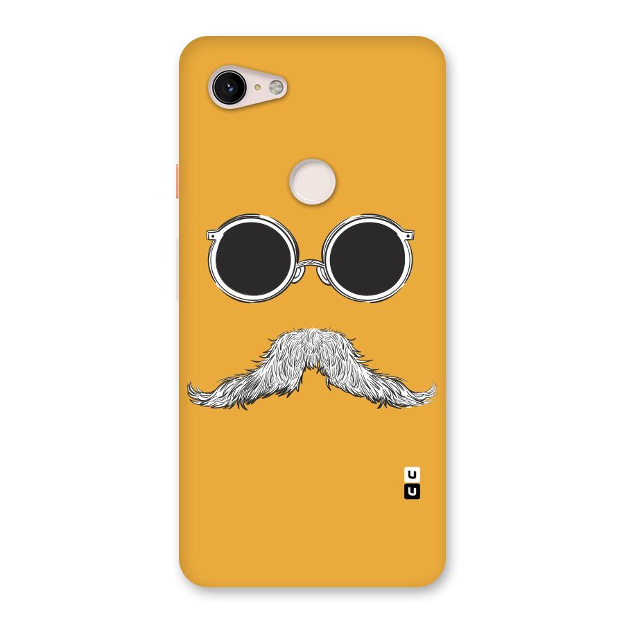 Sassy Mustache Back Case for Google Pixel 3 XL