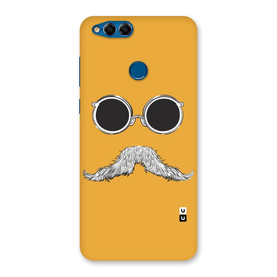 Sassy Mustache Back Case for Honor 7X