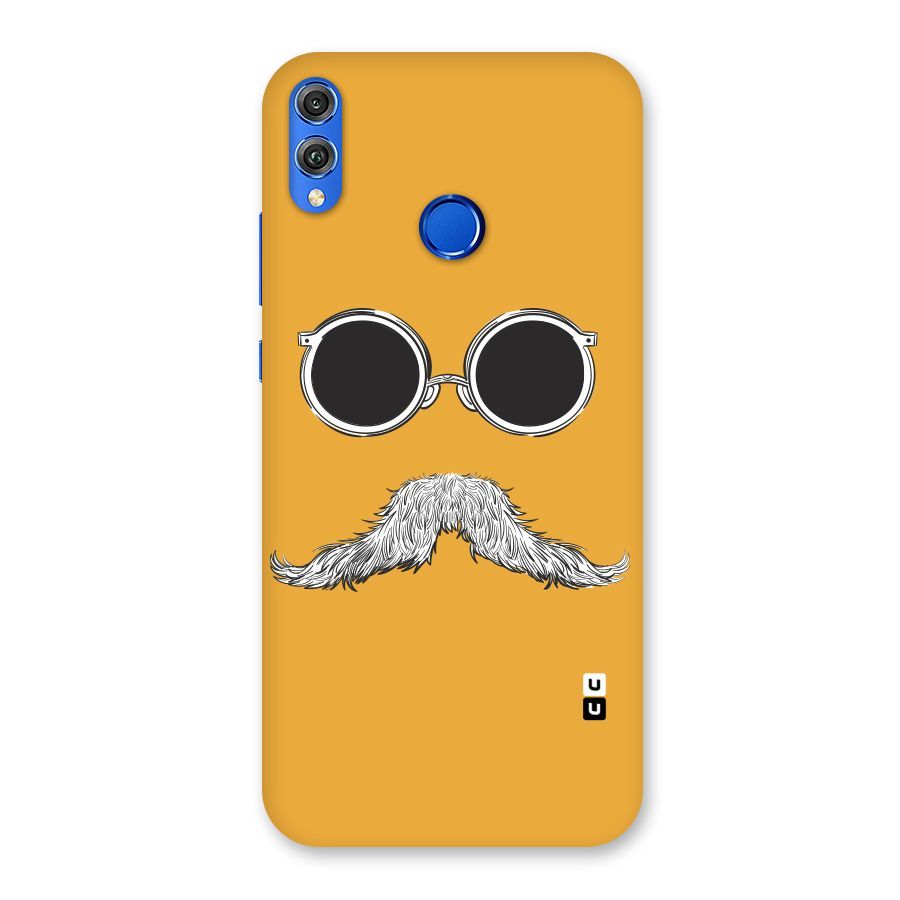 Sassy Mustache Back Case for Honor 8X