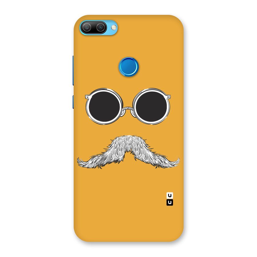 Sassy Mustache Back Case for Honor 9N