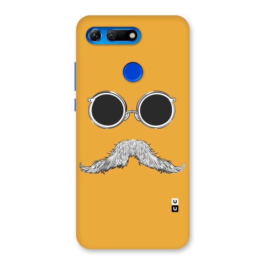 Sassy Mustache Back Case for Honor View 20