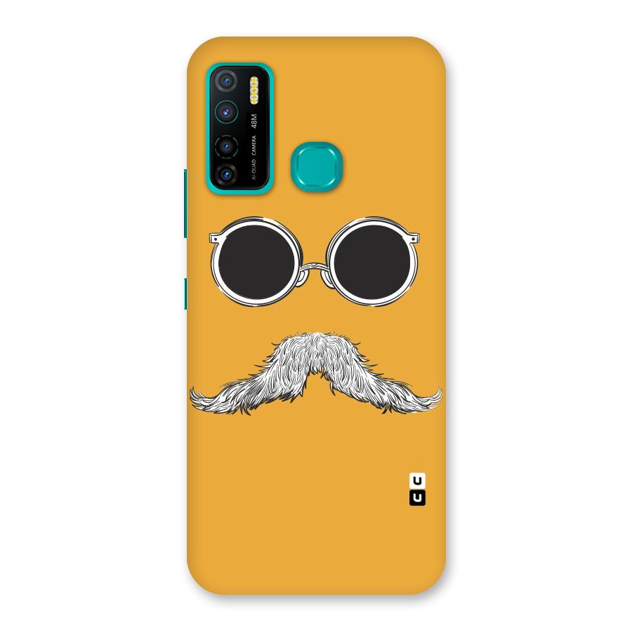 Sassy Mustache Back Case for Infinix Hot 9 Pro