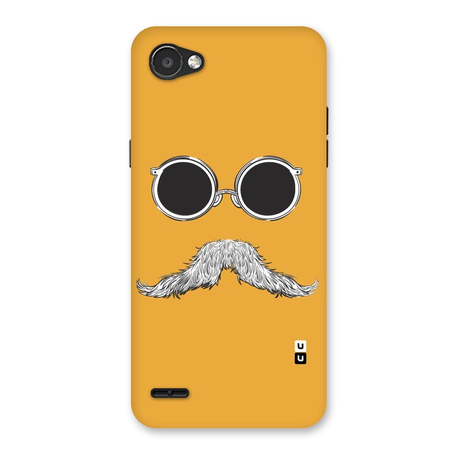 Sassy Mustache Back Case for LG Q6